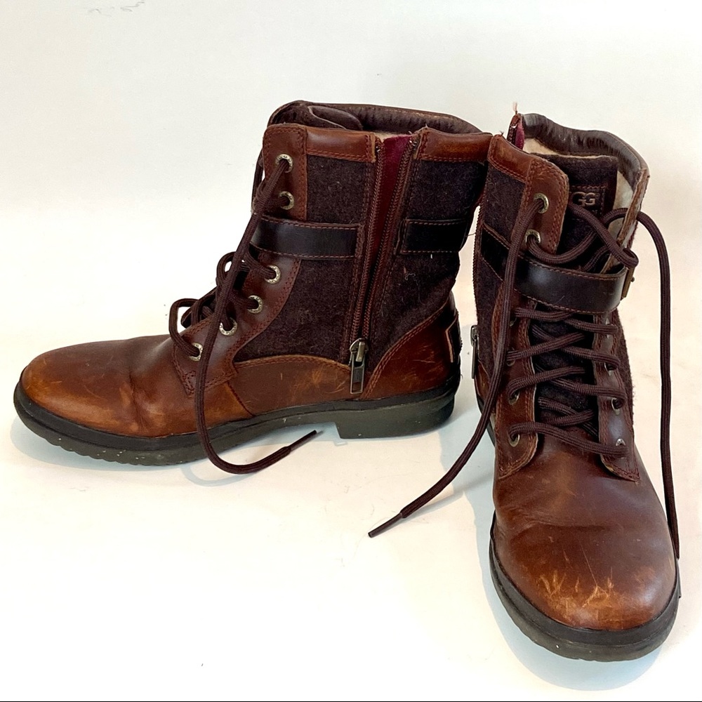 Ugg Leather KESEY Boots Size 6